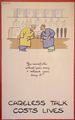 Original wartime poster.  c.1940                                         by Fougasse (Cyril Kenneth Bird)